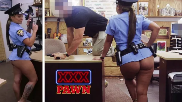 Custom Police Officer Xxx Sex - XXX PAWN - Police Officer Veronica Visits Pawn Shop To Sell Her Gun -  ThePornGod