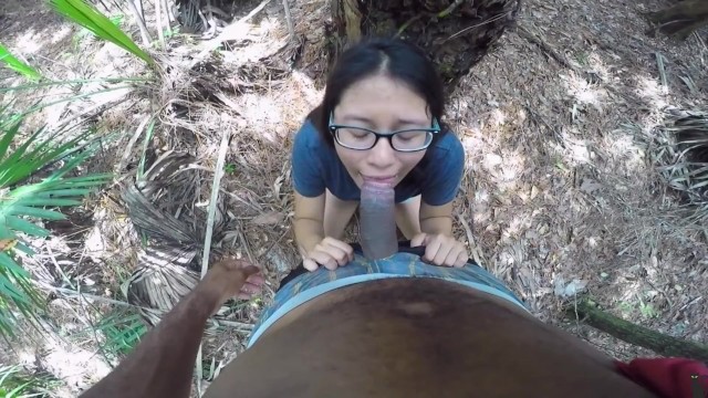 Pretty Asian Amateur Babe Fucked In The Jungle! - ThePornGod